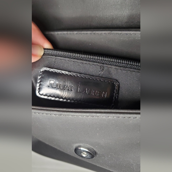 Vintage Ralph Lauren Baguette Shoulder Bag-snap closure - Picture 11 of 12